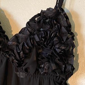 Victoria’s Secret black slip dress